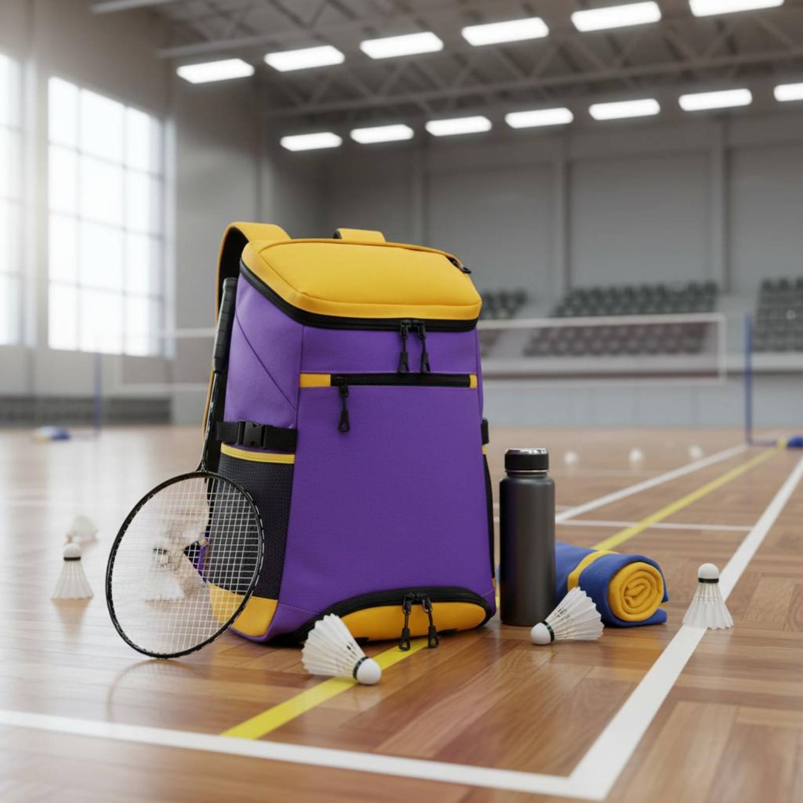 Badminton Racket - Mochila de badminton de grande capacidade,