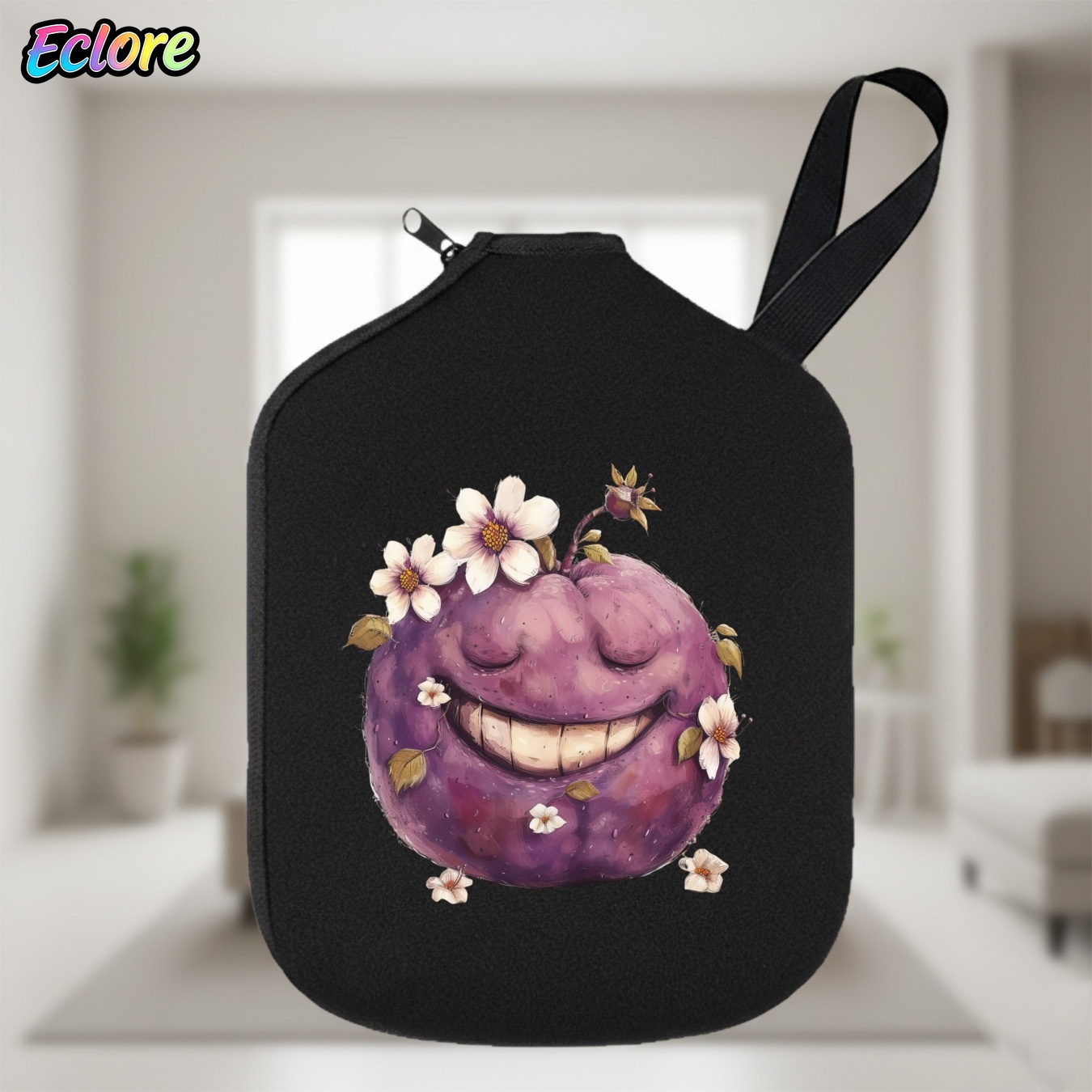 Badminton Racket - Capa para Raquete de Pickleball Smiley