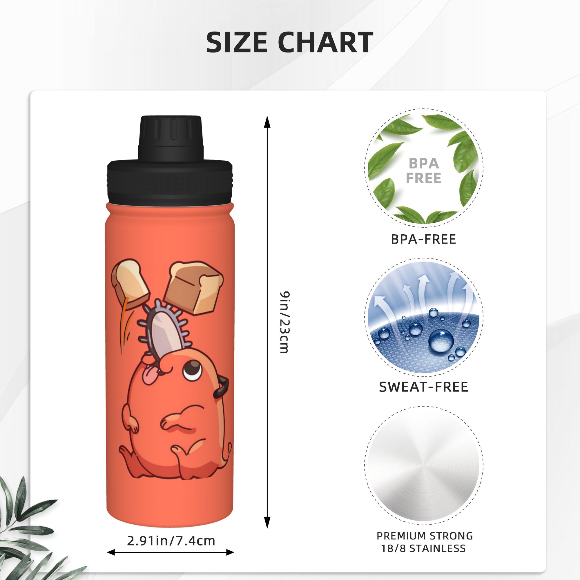 Caneca Térmica Esportiva Isola - Sports Water Bottle Insulated avaliação e preço