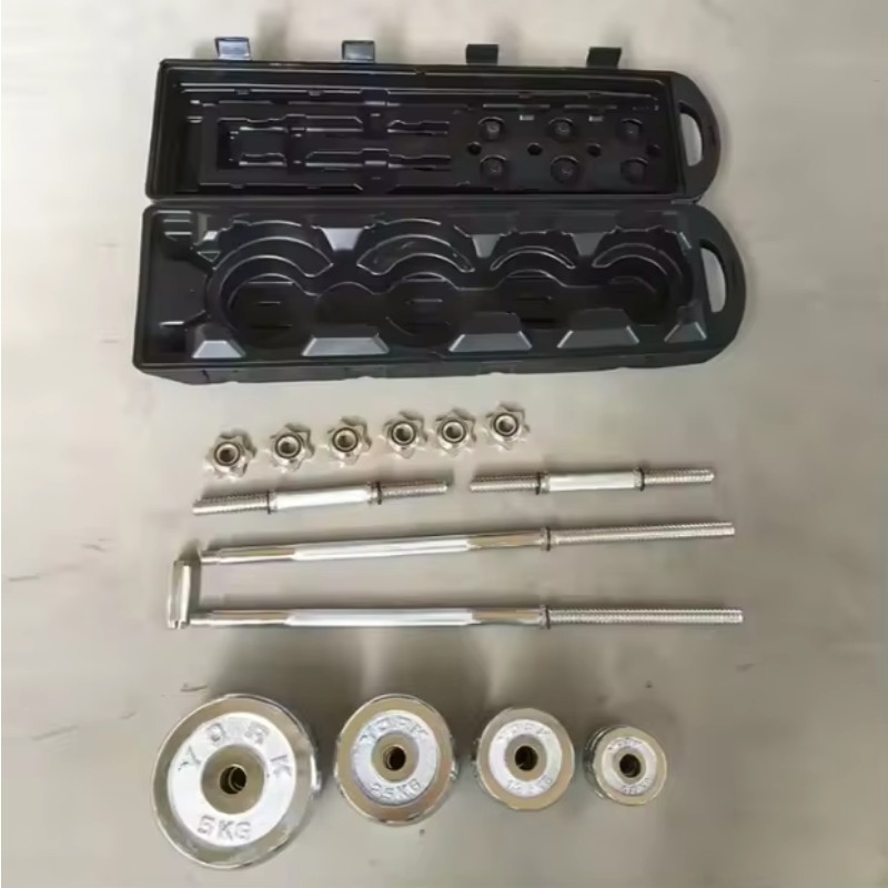 Conjunto de Halteres Ajustávei - Dumbbell Set avaliação e preço